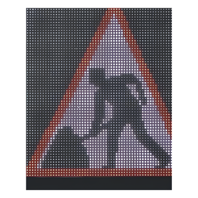 XRADARSIGN - Señalamiento LED para tráfico / 640x640 mm (2.1x2.1 ft) / Matriz 64x64 / Multicolor / 200 m visibilidad / 12V DC