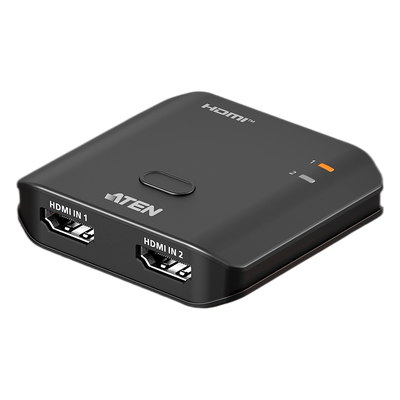 VS5821 - Switch HDMI 2 Puertos 8K Essentials | 48 Gbps | 8K @ 60Hz y 4K @ 120Hz | RapidSync™ | HDR10+ | VRR | ALLM | HDCP 2.3 | Audio LPCM 7.1 | Diseño Compacto