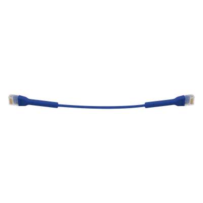 UC-PATCH-RJ45-BL - Cable Ethernet Patch / Cat6 / 22 cm (0.72 ft) / Conector RJ45 Flexible / Azul