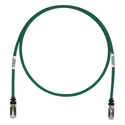 STP6X20GR - Patch Cord Cat6A / S/FTP Blindado / 26 AWG / 500 MHz / 6.1 m (20 ft) / CM/LS0H / Verde