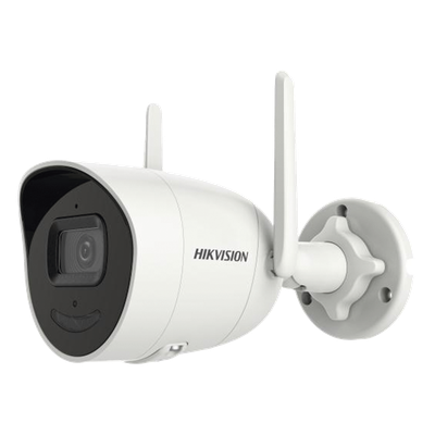 DS-2CV2021G2-IDW(E) - Bala IP 2 Megapixel / Lente 2.8 mm / 30 mts IR / Exterior IP66 / Wi-Fi / dWDR / H.265+ / Micrófono y Bocina Interconstruido / MicroSD