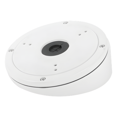 DS-1281ZJ-M - Montaje Inclinado para Techo / Aleación de Aluminio / IP66 / Ø157 × 165.5 × 60 mm / 0.52 × 0.54 × 0.20 ft / 586 g