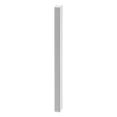 VXL1W16 - Altavoz de Columna / 16 Transductores 1.5" / Arreglo Lineal / 170° Horizontal / 160W / 12Ω / Blanco