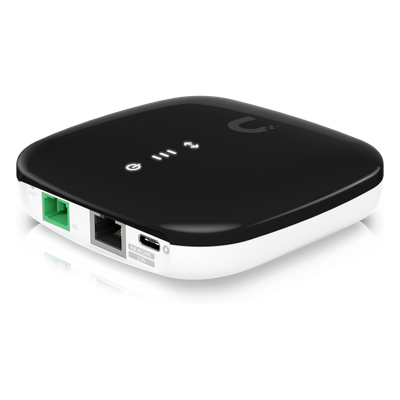 UISP-FIBER-XG - ONU XG-PON / 10 Gbps Bajada / 2.5 Gbps Subida / Alcance 20 km (12.4 mi) / SC/APC / Puerto 2.5GbE / Gestión UISP