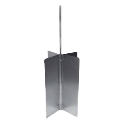 TGTRHTINOX - Electrodo de Tierra Tipo Rehilete / Acero Inoxidable / Diseño Cruceta / Estándares EIA/TIA J-STD-607-A y BICSI / Mantenimiento Semestral