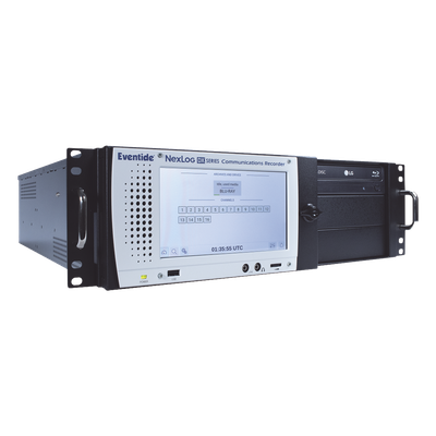 NEXLOG740-DX - Sistema de Grabación de Audio / 16 Canales / 2x2 TB RAID / 160,000 Horas / VoIP / SIP / P25 / DMR / NXDN / 5.25 pies