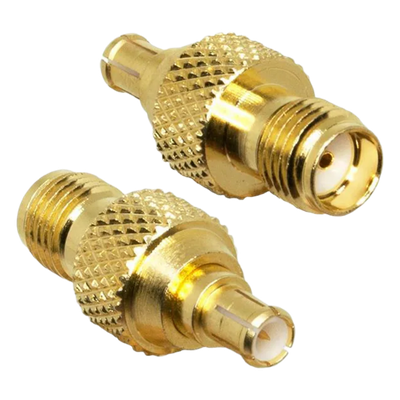 ADP-SMAF-MCXM - Adaptador RF / SMA Hembra a MCX Macho / 50 Ohm / Latón Niquelado / DC-6 GHz