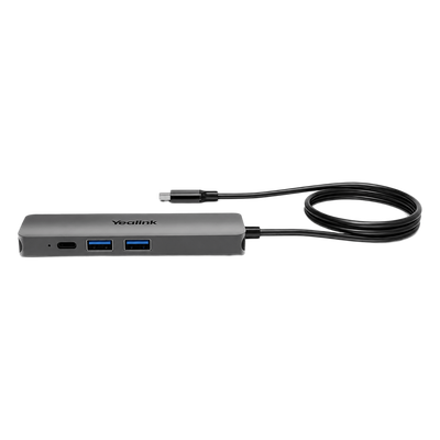 BYOD-BOX - Extensor USB-C para Sala de Conferencia / USB 3.0 3 Puertos / HDMI / RJ-45 / PD 65W / Cable 1.5 m (4.9 ft)