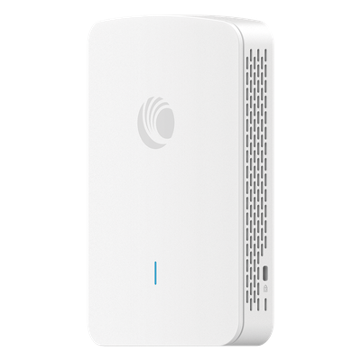XV2-22H0A00-RW - Punto de Acceso Wi-Fi 6 / Diseño para Pared / 3 Puertos Gigabit / PoE Passthrough / Doble Banda 2.4 y 5 GHz / Hasta 2.5 Gbps / Radio IoT Integrado