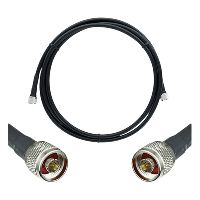 952-320 - Jumper Coaxial / Baja Pérdida Equivalente a LMR400 / Conectores N Macho / 6.1 m (20.01 ft) / 50 Ohms