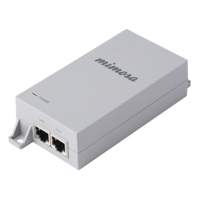POE50V - Inyector PoE / 50 VCC / 1.2 A / Gigabit / 2 x RJ-45 blindados / 65 x 36 x 163 mm / 0.4 kg