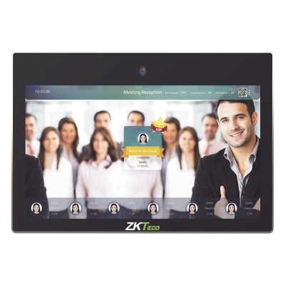 FACE-KIOSK-H21 - Kiosco inteligente / Reconocimiento facial 5 personas simultáneas / Pantalla táctil 21.5" / Android 7.1.2 / 4GB RAM / 32GB ROM / Wi-Fi Bluetooth USB TCP/IP / Detección 1-5 m (3.3-16.4 ft)