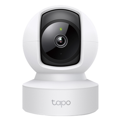 TAPO-C212 - Cámara IP PTZ Wi-Fi / 2K 2304x1296 px / Paneo 360° / Inclinación / IR 10 m (32.8 ft) / Audio Bidireccional / MicroSD 512 GB