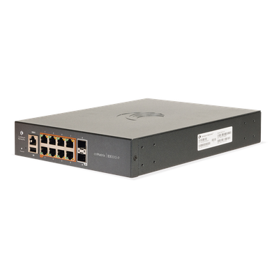 MX-EX1010PXA-0 - Switch PoE / 8 Puertos Gigabit 802.3af/at / 2 SFP / Capa 2 / Gestión Cloud / Zero-Touch
