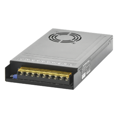 PLI-12-DC-30A - Fuente de Alimentación Industrial DIN RAIL / 12 Vcc / 30 A / Entrada Universal 100-240 V / -20°C a 60°C / 212x115x30 mm
