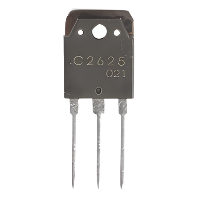 2SC-2625 - Transistor de Potencia NPN de Alto Voltaje en Silicio, 400 Vc-b, 10 A. 80 Watt, TO-247.