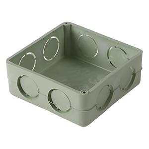 ATUP-12-CA - Caja Cuadrada Conduit / PVC Pesado 1/2" / NMX-E-012 / Autoextinguible / Apto para Sistemas Aislados a Tierra