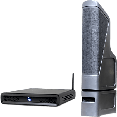 D2T/TT10 - Sistema Audio Exterior / Amplificador 2 Canales 100W / Torre Line Array 200W / HDMI eARC / Bluetooth 5.3 / IP56 / 9.1 m (30 ft)