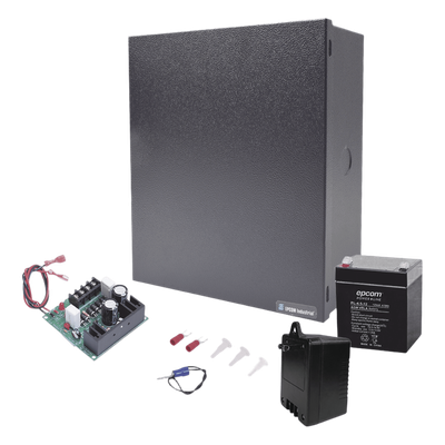 PRO-12V-1AK - Fuente de Poder para Control de Acceso / 12 Vcc / 1A / Supresión de Voltaje 110-130 Vca / Batería de Respaldo 4 Ah / Uso en Interiores