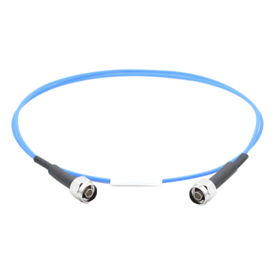 LP-NM-NM-11GHZ - Jumper Coaxial / Ultra Flexible / Baja Pérdida / N-Macho a N-Macho / 60 cm / Hasta 11 GHz / -45°C a 80°C