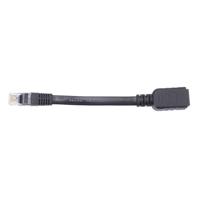 CCRJ45RJ45(J)015 - Cable de Extensión de Comunicación / Conectores RJ45 / Gigabit Ethernet 1000 Mbps / Longitud 0.15 m (0.49 ft) / Exterior Resistente