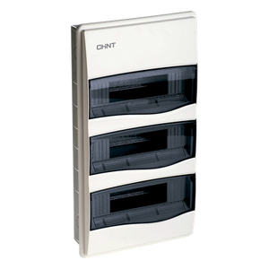 CD40E36 - Caja de Distribución Empotrable / IP40 / IK08 / 36 Módulos DIN / Entradas M16 a M50 / Libre de Halógenos