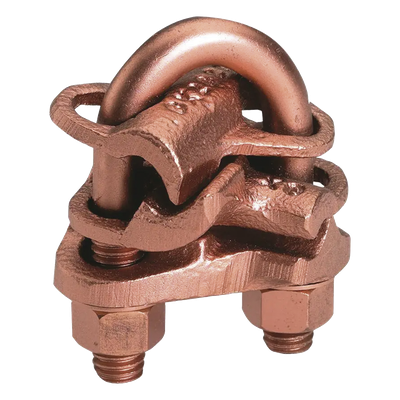 HUB-GX-2626 - Conector mecánico tipo GX / Conexión cruzada 2 cables / Calibre 4 a 2/0 tre / Silicio bronce Durium / 2.75 x 1.69 x 1.69 in (70 x 43 x 43 mm) / Sin revestimiento