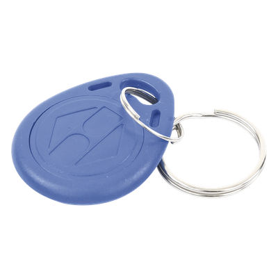 ACCESKFBPROX - Llavero de proximidad / 125KHz EM / Formato Wiegand 26 bits / PVC azul / 35x3x6 mm (1.38x0.12x0.24 in)