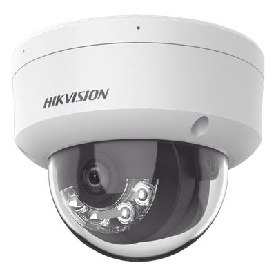 DS-2CD2123G2-LIS2U - Cámara Domo IP / 2 Megapixel / Dual Light 30 m (98.4 ft) / WDR 120 dB / AcuSense / IP67 / IK10 / PoE