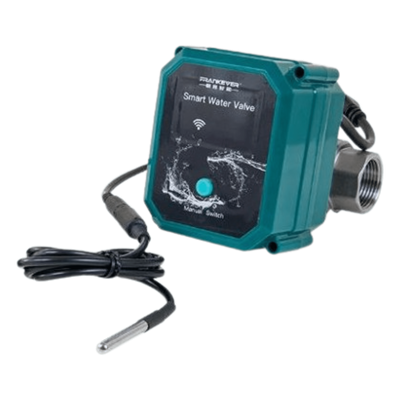 SHELLYVALVEDN20 - Válvula Inteligente / Control de Caudal 0-100% / Wi-Fi 2.4 GHz y Bluetooth / Sensor de Temperatura / IP67 / Alimentación USB DC 5V / DN20 (3/4'')