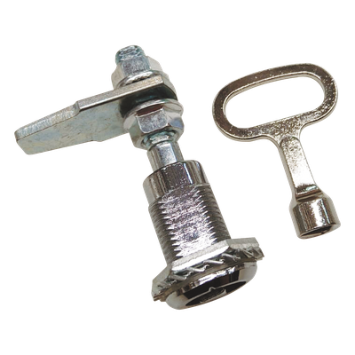 MS8163 - Llave y Chapa / Gabinetes 9U y 24U / Alta Resistencia / Instalación Rápida