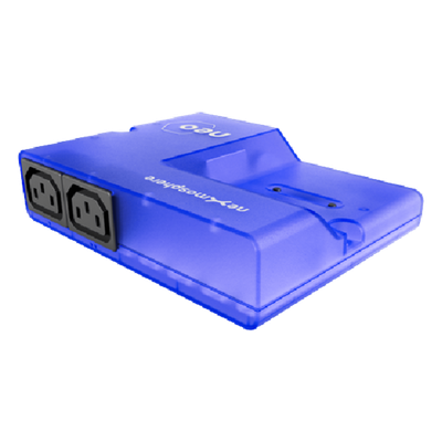 NEO-320 - Controlador de Potencia / 2 Salidas C13 10 A / Medición Individual V-A-W-kWh / 4 Puertos X-Talk / USB-C API Serial / 100-240 VAC
