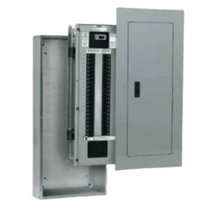 P1E18MC250ATS - Tablero de alumbrado / 18 circuitos / Barras aluminio 250 A / Frente sobreponer / Sin zapatas principales
