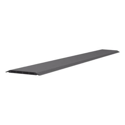 AFR4BCBL6 - Canaleta de Piso / 4 Vías / PVC Rígido / 6 ft (1.83 m) de Largo / 176 mm de Ancho / Capacidad 907 kg / UL94V-0 / Color Negro