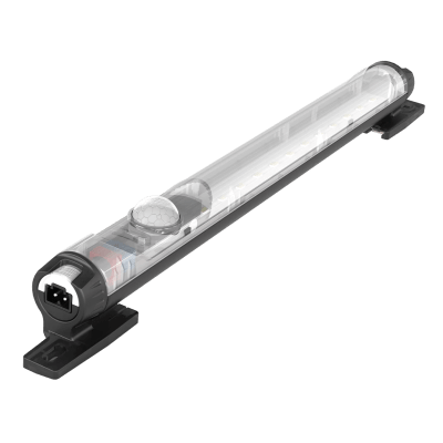 CEL550M - Lámpara LED Compacta / 550 lm / Sensor de Movimiento / Voltaje Universal 24-240 V AC/DC / Conexión en Cadena / IP20