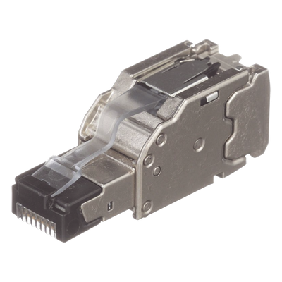 FPS6X88MTG-X - Plug RJ45 Blindado / Terminación en Campo / Cat6A Certificable / 22-26 AWG / -40°C a 85°C / Paquete 10 Piezas