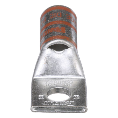 LCA3/0-38-X - Terminal de Compresión de Cobre / Orificio 3/8 in (9.5 mm) / Cable 3/0 AWG / Estañado / 35 kV / 90 °C