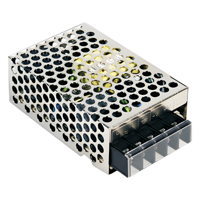 RS-25-24 - Fuente de Poder Conmutada / 25W / 24Vcc / 1.1A / 100-240Vca / 51x28x78 mm / 2.0x1.1x3.1 in