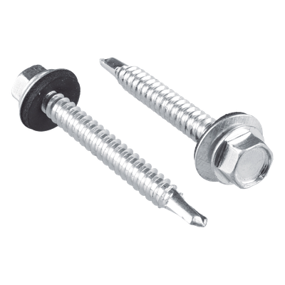 SYS-PHR-142 - Pija Hexagonal con Punta Broca / #14 x 2" / Rondana Neopreno / 50 Piezas / DIN 7504K