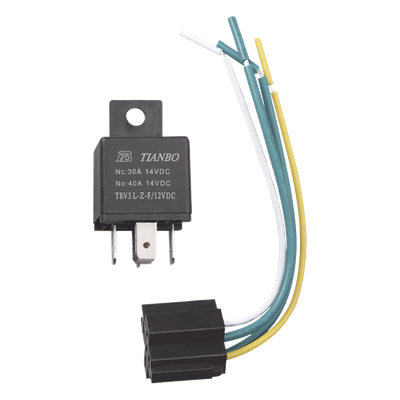 24VRELAY - Relevador de 5 pines automotriz de 24 volts
