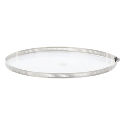 STHC610 - Abrazadera Sin Fin / Acero Inoxidable 304 / Ajustable 152-254 mm (6-10 in) / Ancho 12.5 mm / ISO 9001:2015 / Paquete 10 pzas