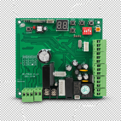 XBS-PY82L-PCB - Tarjeta Electrónica de Control / Operador de Barrera / Contacto Seco / Entrada Fotocelda / Display de Configuración