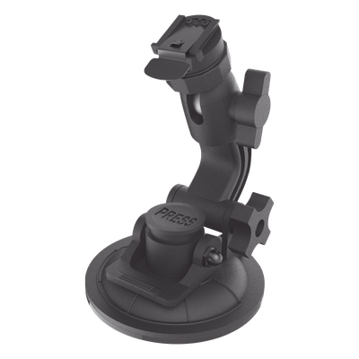 XMRBODYCAMBDASH - Montaje de Parabrisas / Ventosa 90 mm / Carga 5 kg / Rotación 360° / ABS / 3.5x5.1x5.5 pulgadas