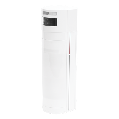 DS-PDTT15AM-LM-CAMK - Sensor de Movimiento con Cámara IP / Detección Dual PIR + Microondas / 15 m (49.2 ft) / Ángulo Ajustable 90° a 180° / Inmunidad a Mascotas 40 kg / IP65