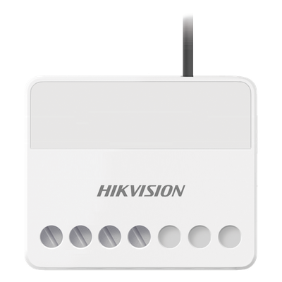 DS-PM1-O1H-WB - Relevador Inalámbrico / Control Remoto 433 MHz / 100-240 VCA / 13 A Máx. / LED Estado