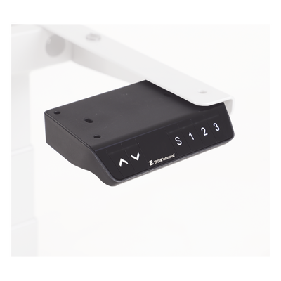 CN33-2A3 - Controlador de Escritorio Ajustable / Memoria 3 Posiciones / Elevación 30 mm/s / Rango 600 a 1250 mm / Sensor Anticolisión / 100 g