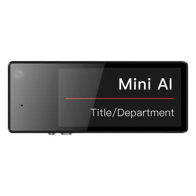 DS-MCC216/64G/WIFI - Body Camera en Placa de Identificación / 1600x1200p / Pantalla Tinta Electrónica 2.13 in / 64GB / Wi-Fi / 12h Grabación / 81x32.4x9 mm / 52g