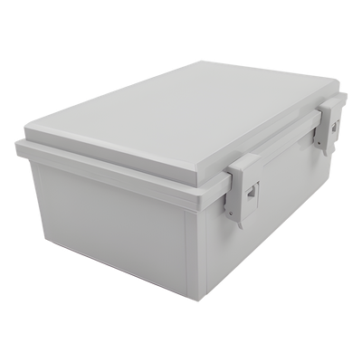 TXG-01-38 - Gabinete Plástico para Exterior / IP65 / 170 x 251 x 101 mm / Cierre por Broche / Montaje en Pared / -20 a 60°C