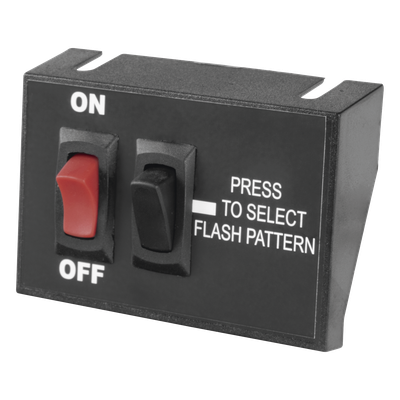 SW99 - Controlador de Encendido/Apagado / Selector de Patrón Momentáneo / 12 VCC / 15 A / 3.5 x 2.15 pulgadas (8.89 x 5.48 cm)