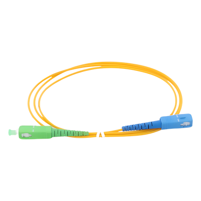 LPSM2SCASCUS1 - Jumper de Fibra Óptica / Monomodo OS2 / SC/APC-SC/UPC / Simplex / 1 Metro (3.28 Pies) / 2mm